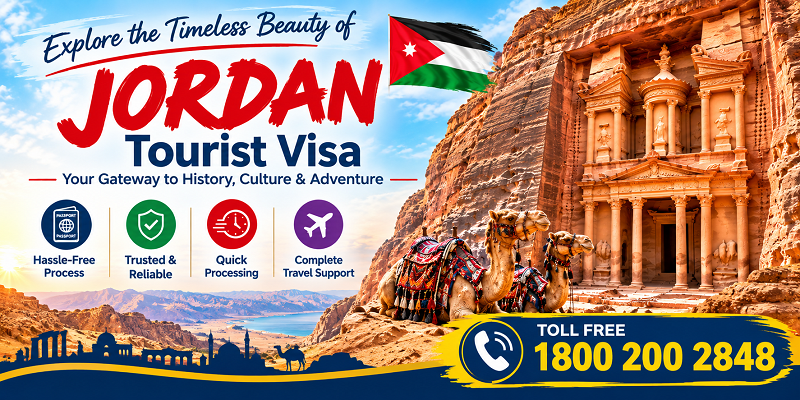 Jordan Tourist Visa from India - Jordan Visa for Indians