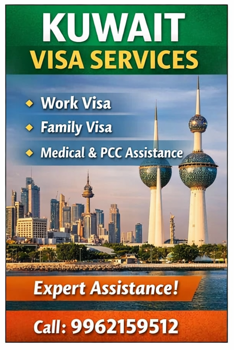 Kuwait Visa Stamping in Chennai