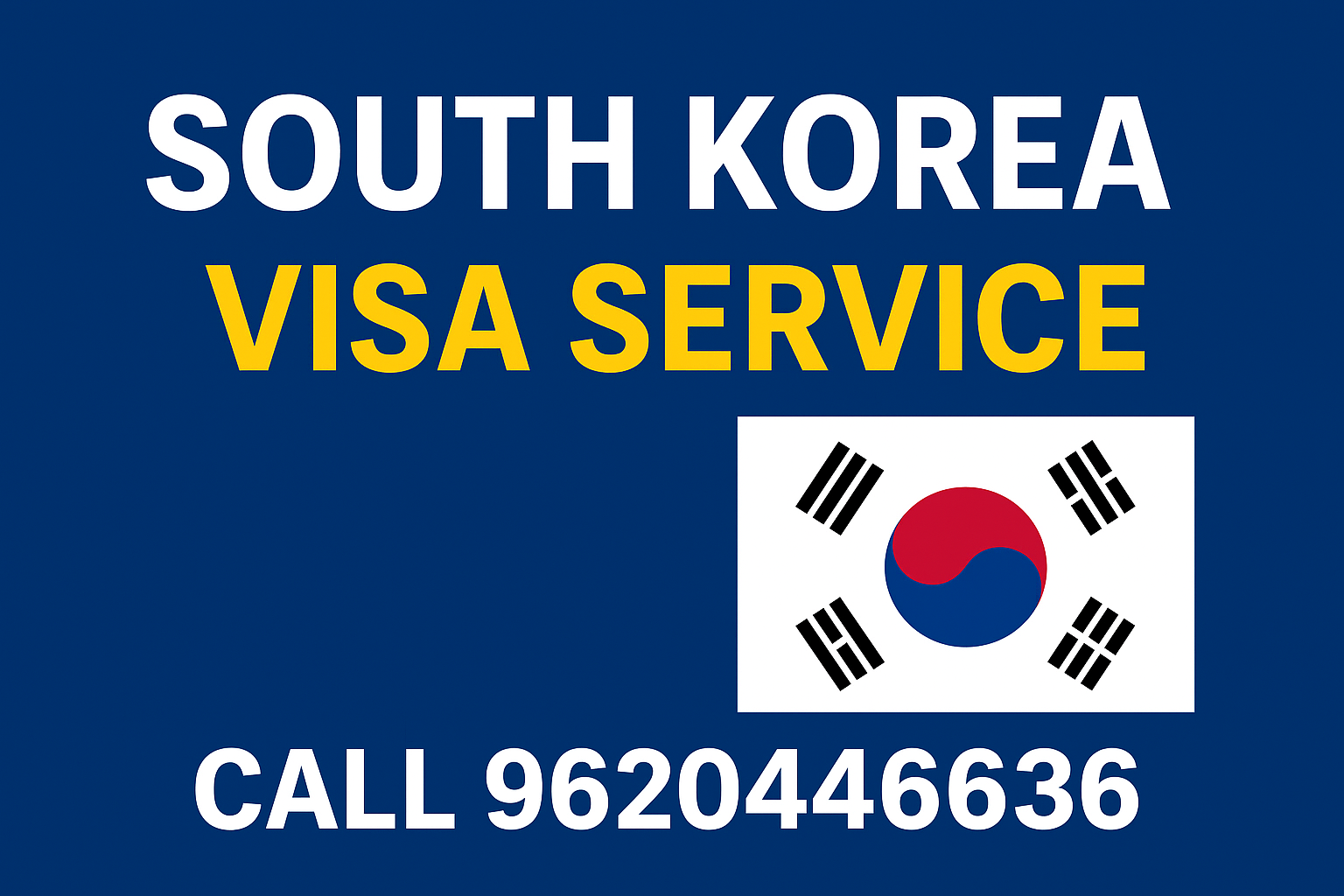 South Korea Tourist Visa Bangalore
