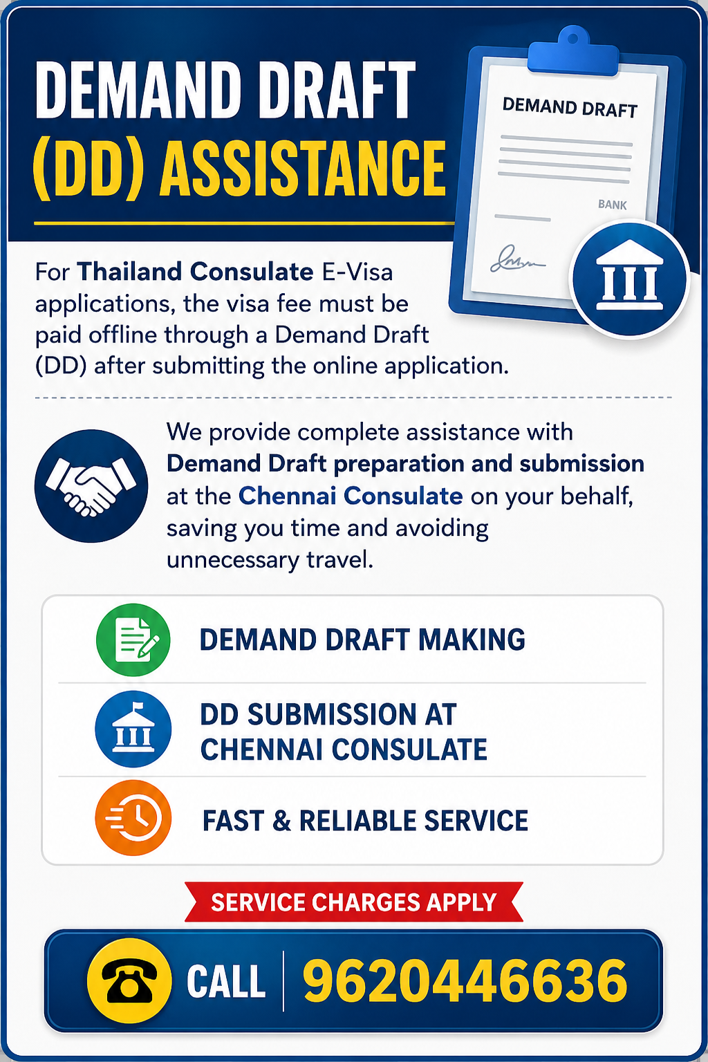 Thailand DD Submission in Chennai
